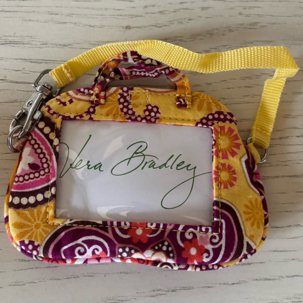 Vera Bradley small jewlery/cosmetic case - Picture 7 of 8